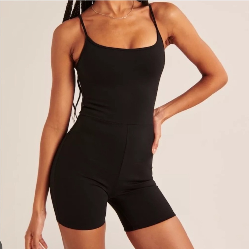 A&F Biker Short Romper/Unitard